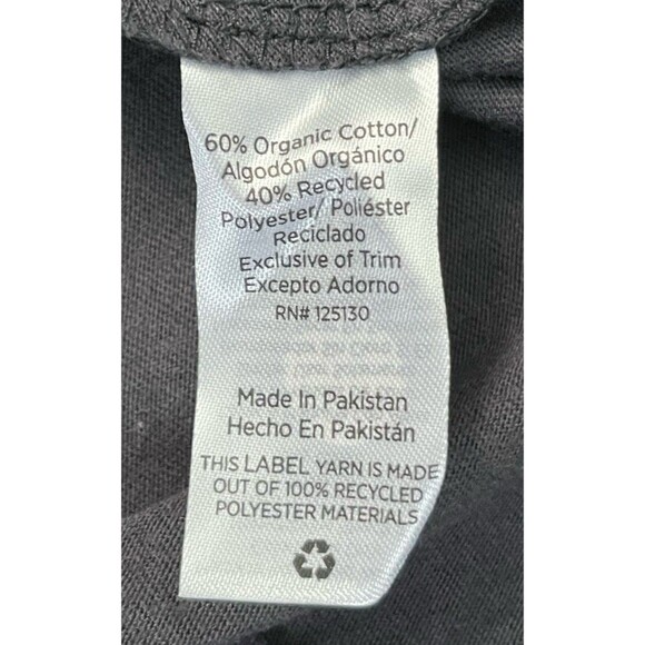 Flint Park Original Logo Tee Shirt Black Mens Size Medium NEW Organic Cotton - Picture 7 of 9